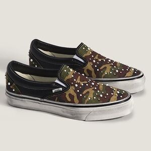 💎 Vans Slip On 98 Lux Pearlized Camo 🌲